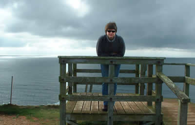 Green Bridge of Wales viewing platform